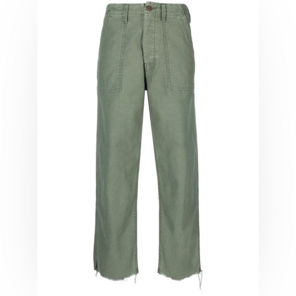 NWOT Mother The Patch Pocket Private Ankle High-waisted Cargo Pants Sz 25 - Picture 3 of 12